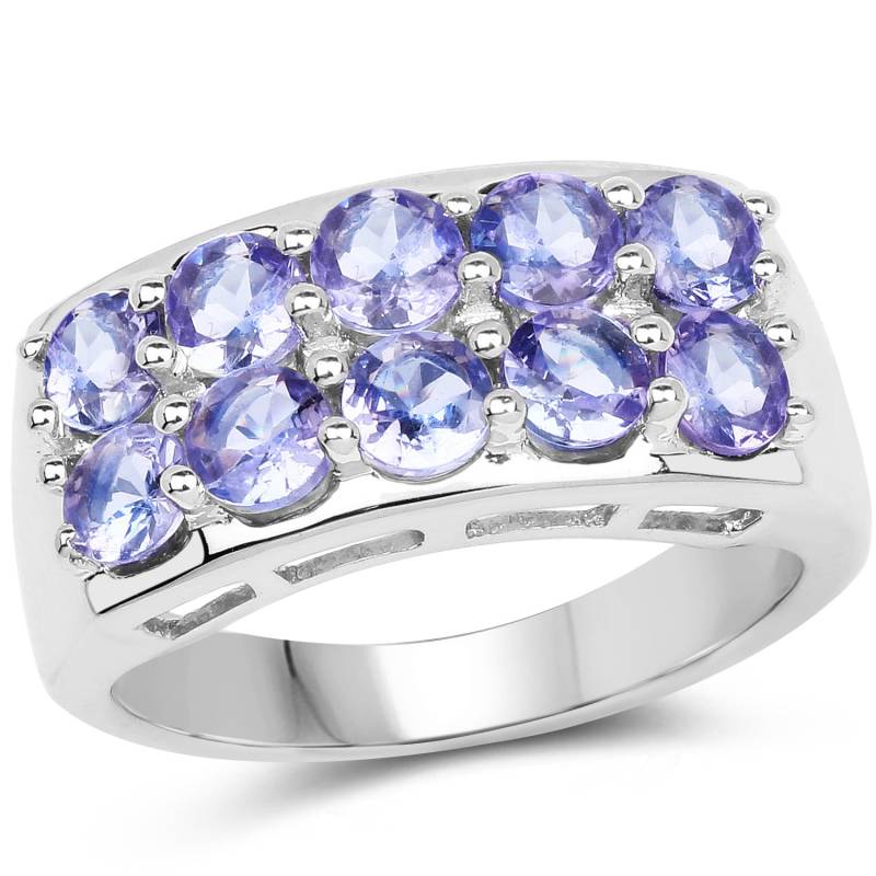 1, 90 Karat Echte Tanzanite.925 Sterling Silber Ring 1, 90 Karat Echte Tanzanite.925 Sterling Silber Ring von Sowfinds