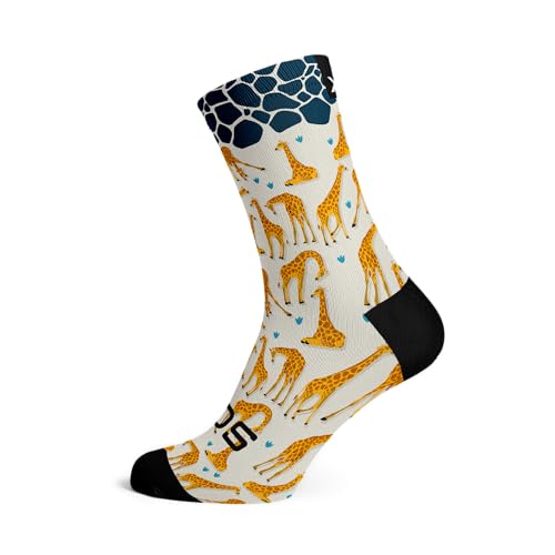 Sox Footwear Giraffe Crew Socks (Medium) von Sox Footwear