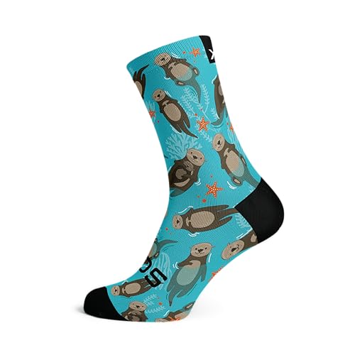 Sox Footwear Otters Crew Socks (Large) von Sox Footwear