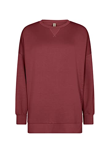 Soya Concept SOYACONCEPT Damen Soyaconcept Sc-banu 95 Sweatshirt, 4870 Wine, L EU von SOYACONCEPT