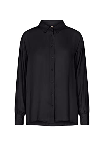 Soya Concept Damen Sc-Pamela 48 Klassisches Langarmshirt Hemd, Schwarz, Small von SOYACONCEPT