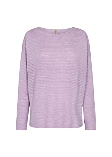 Soya Concept Damen Soyaconcept SC-NIAKA 4 Pullover, 95150 Violet Mist Melange, X-Small von SOYACONCEPT