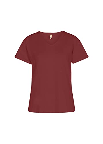 SOYACONCEPT Damen Sc-babette 1 T Shirt, 4870 Wine, XL EU von SOYACONCEPT