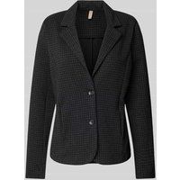 Soyaconcept Blazer mit Eingrifftaschen Modell 'Isobel' in Black, Größe L von Soyaconcept