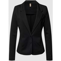 Soyaconcept Blazer mit seitlichen Eingrifftaschen Modell 'Daniela' in Black, Größe L von Soyaconcept