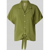 Soyaconcept Hemdbluse mit Knopfleiste Modell 'RADIA' in Khaki, Größe XXL von Soyaconcept