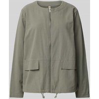 Soyaconcept Jacke mit Pattentaschen Modell 'CISSIE' in Khaki, Größe XXL Soyaconcept Jacke mit Pattentaschen Modell 'CISSIE' in Khaki, Größe XXL von Soyaconcept