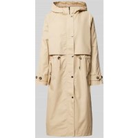 Soyaconcept Mantel mit Kapuze Modell 'LORA' in Beige, Größe L von Soyaconcept