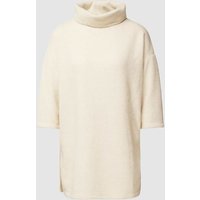 Soyaconcept Pullover mit Rollkragen und 3/4-Arm Modell 'Tamie' in Offwhite, Größe L von Soyaconcept