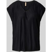 Soyaconcept Regular Fit Blusenshirt mit V-Ausschnitt Modell 'KIRIT' in Black, Größe S Soyaconcept Regular Fit Blusenshirt mit V-Ausschnitt Modell 'KIRIT' in Black, Größe S von Soyaconcept