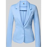 Soyaconcept Slim Fit Blazer mit Knopfverschluss Modell 'Daniela' in Hellblau, Größe XL von Soyaconcept