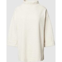 Soyaconcept Sweatshirt mit Stehkragen Modell 'Ally' in Ecru Melange, Größe XL von Soyaconcept