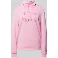 Soyaconcept Sweatshirt mit Stehkragen und Tunnelzug Modell 'BANU' in Pink, Größe S von Soyaconcept