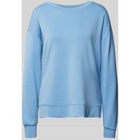 Soyaconcept Sweatshirt mit überschnittenen Schultern Modell 'BANU' in Hellblau, Größe S von Soyaconcept