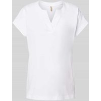 Soyaconcept T-Shirt mit V-Ausschnitt Modell 'DERBY' in Weiss, Größe S Soyaconcept T-Shirt mit V-Ausschnitt Modell 'DERBY' in Weiss, Größe S von Soyaconcept