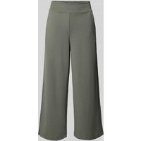 Soyaconcept Wide Leg Stoffhose mit verkürztem Schnitt Modell 'Siham' in Khaki, Größe XS Soyaconcept Wide Leg Stoffhose mit verkürztem Schnitt Modell 'Siham' in Khaki, Größe XS von Soyaconcept