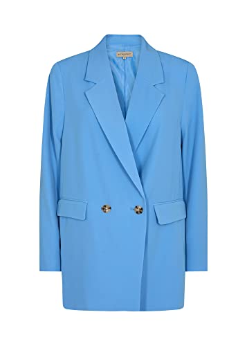 Soyaconcept Women's SC-GABI 11 Damen Casual Blazer, Blau, 38 von SOYACONCEPT