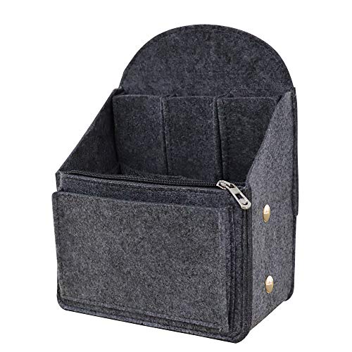 Soyizom Filz Rucksack Organizer Einsatz für Rucksack Organizer Universaltasche in Tasche Herren oder Damen Handtasche Umhängetaschen Organizer(Grau, Groß) von Soyizom