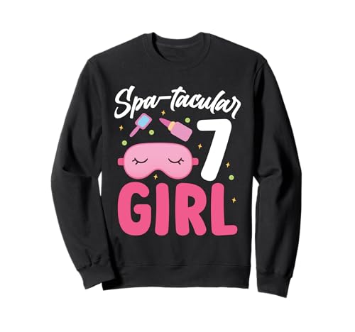 Pampered Bday Girl Spa Lover Spa Tacular Spa Geburtstagsparty Sweatshirt von Spa Day Graphic For Pampered Spa Birthday Girl
