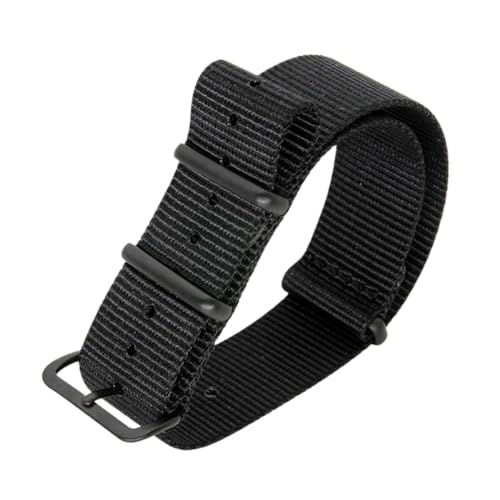 SpaRcz Armband Nylon Canvas Herren Sportuhrenarmband, Farbe 6, 20mm von SpaRcz