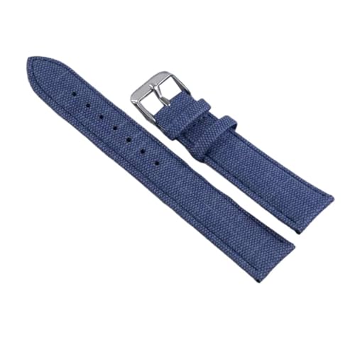 SpaRcz Armband Nylon Canvas Retro Denim Stoffband Herren Damen Universal Armband 10-22mm, Farbe 1, 14mm von SpaRcz