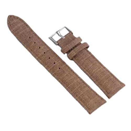 SpaRcz Armband Nylon Canvas Retro Denim Stoffband Herren Damen Universal Armband 10-22mm, Farbe 2, 12mm von SpaRcz