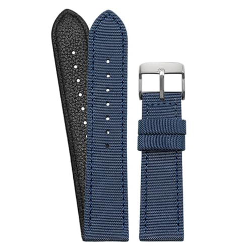 SpaRcz Armband Nylon Canvas Universalarmband Herren Damen 18-24mm, Farbe 10, 19mm von SpaRcz