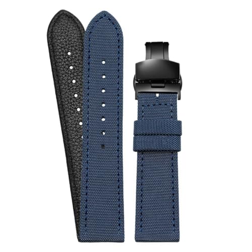 SpaRcz Armband Nylon Canvas Universalarmband Herren Damen 18-24mm, Farbe 6, 19mm von SpaRcz