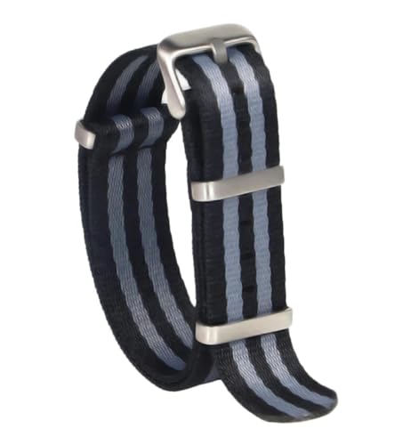 SpaRcz Armband Nylonband Generisches Ersatzarmband für Herren und Damen, Uhrenzubehör, 20-22mm, Farbe 15, 20mm von SpaRcz