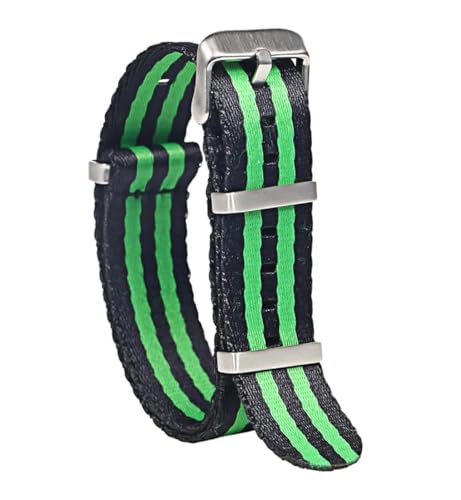 SpaRcz Armband Nylonband Generisches Ersatzarmband für Herren und Damen, Uhrenzubehör, 20-22mm, Farbe 21, 22mm von SpaRcz