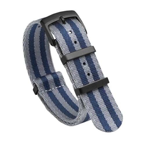 SpaRcz Uhrenarmband Nylon Military Canvas Strap Mann Sport Gürtel Stoff Armband 20-22mm, Farbe 13, 20mm von SpaRcz