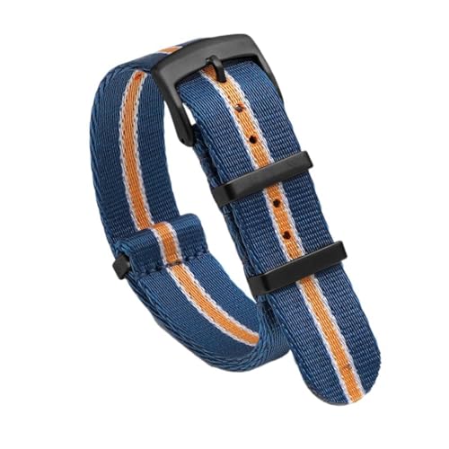 SpaRcz Uhrenarmband Nylon Military Canvas Strap Mann Sport Gürtel Stoff Armband 20-22mm, Farbe 5, 20mm von SpaRcz