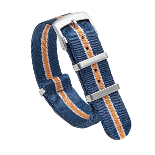 SpaRcz Uhrenarmband Nylon Military Canvas Strap Mann Sport Gürtel Stoff Armband 20-22mm, Farbe 6, 20mm von SpaRcz