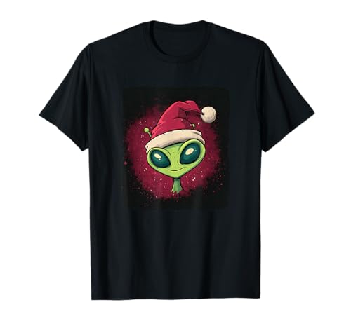 Frohe Alien Weihnachten im Weltraum für Festliche Jungen und Mädchen T-Shirt Frohe Alien Weihnachten im Weltraum für Festliche Jungen und Mädchen T-Shirt von Space Christmas