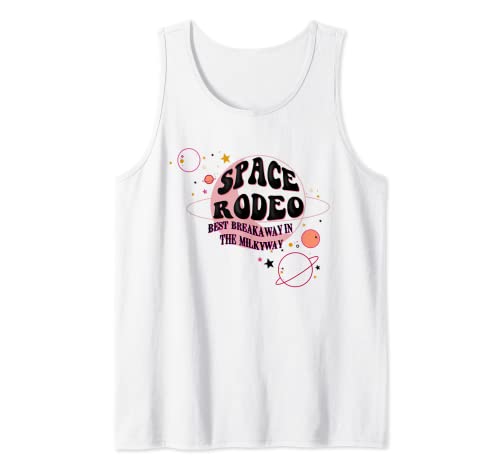 Space Cowgirl Outfit Space Rodeo 70er Jahre Kostüm für Damen Top Tank Top von Space Cowgirl Outfits and Co