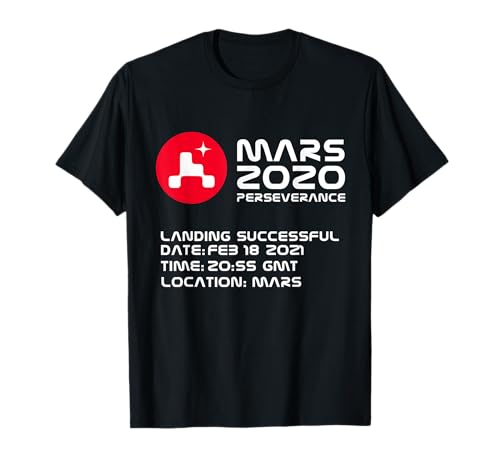 Mars 2020 Perseverance Rover NASA Mission Logo JPL Kinder Jungen T-Shirt von Space Exploration Mars Rover 2020