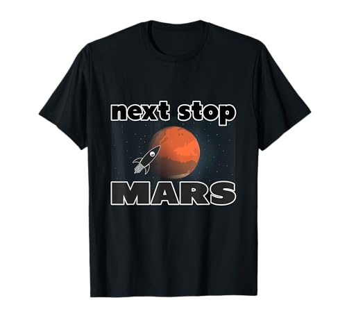 Mars Perseverance Next Stop Mars Occupy Mars Kids Girls Boys T-Shirt von Space Exploration Mars Rover 2020