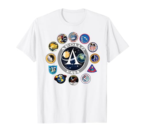 NASA Programm Shirt Project Apollo Mission Patch TShirt T-Shirt von Space Geeks