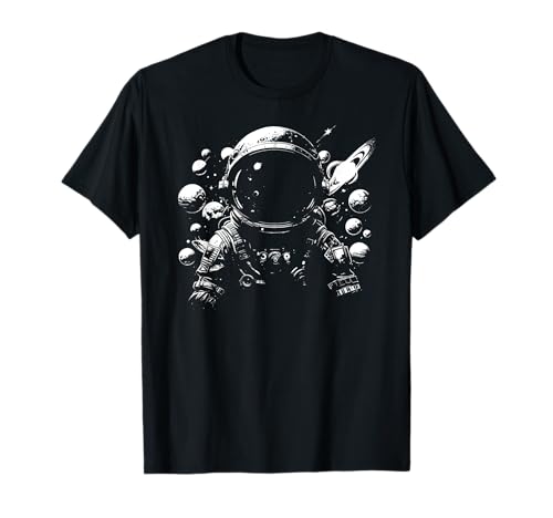Space Graphic für Männer Frauen - Astronaut Urban Streetwear T-Shirt von Space Graphic Gifts