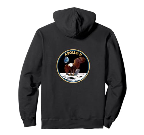 Apollo 11 Mission Patch Insignia Space Exploration Pullover Hoodie von Space Insignia Patch Logos