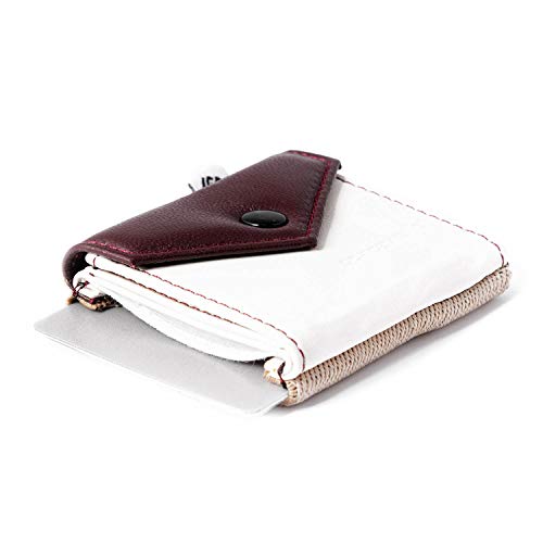 Geldbörse klein mit Münzfach aus Echt-Leder für Damen & Herren I Slim Wallet Portemonnaie I 15 Karten + Geldscheine + Münzen I Peak Marrakesh Geldbörse klein mit Münzfach aus Echt-Leder für Damen & Herren I Slim Wallet Portemonnaie I 15 Karten + Geldscheine + Münzen I Peak Marrakesh von Space Wallet