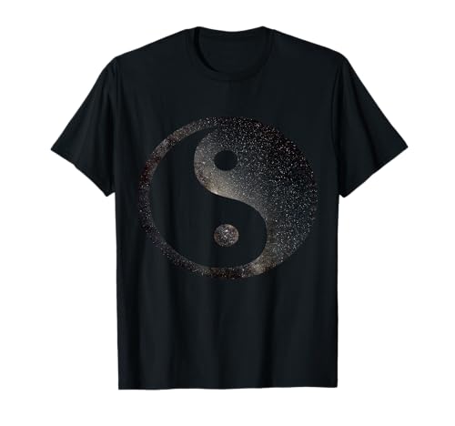 Awesome Space Yin Yang T-Shirt für Herren und Damen T-Shirt von Space Yin Yang