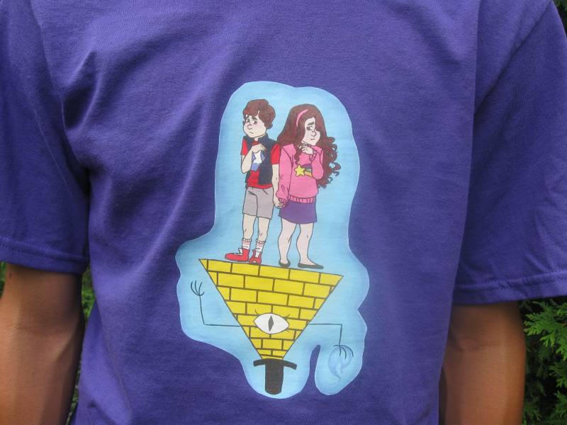 Gravity Falls Grafik T-Shirt Unisex von SpaceAceKnitsandEtc