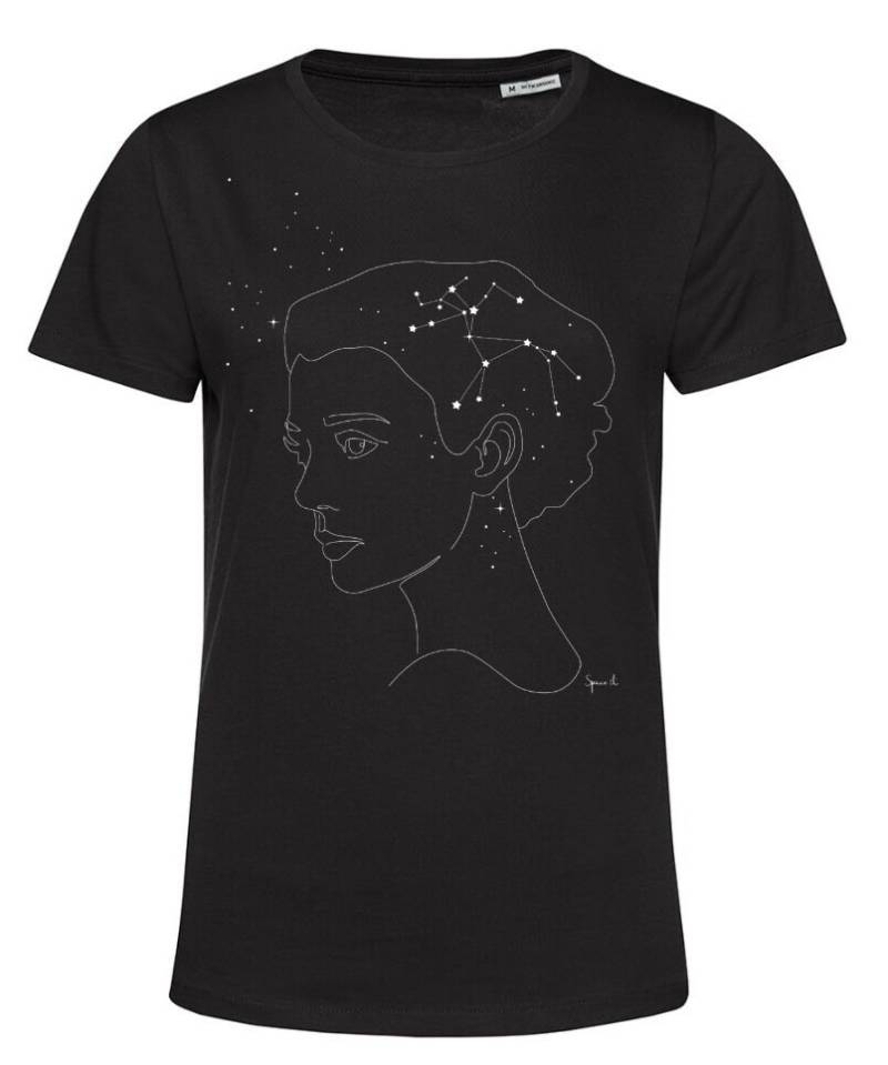 Space It Lucy T-Shirt Schwarz von SpaceItDesignShop
