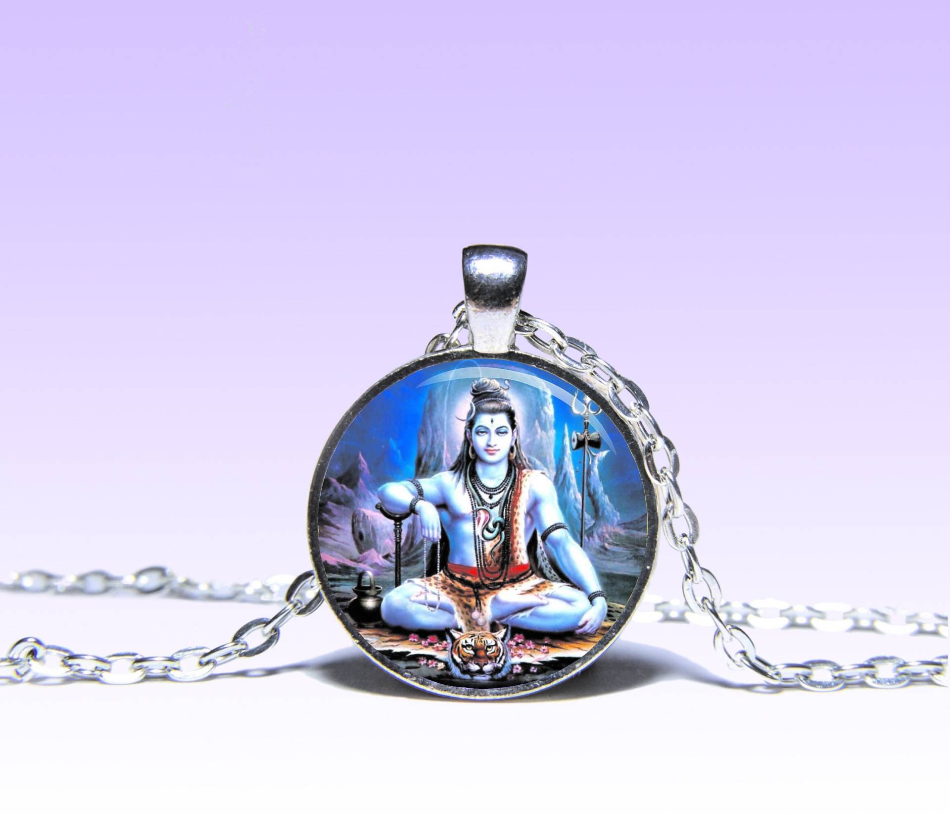 Lord Shiva Anhänger Halskette Gott Des Yoga, Meditation Charm Om Lord Shiva Anhänger Halskette Gott Des Yoga, Meditation Charm Om von SpacePendant