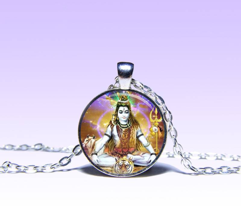 Lord Shiva Charm Halskette Yoga Schmuck Amulett Anhänger Lord Shiva Charm Halskette Yoga Schmuck Amulett Anhänger von SpacePendant