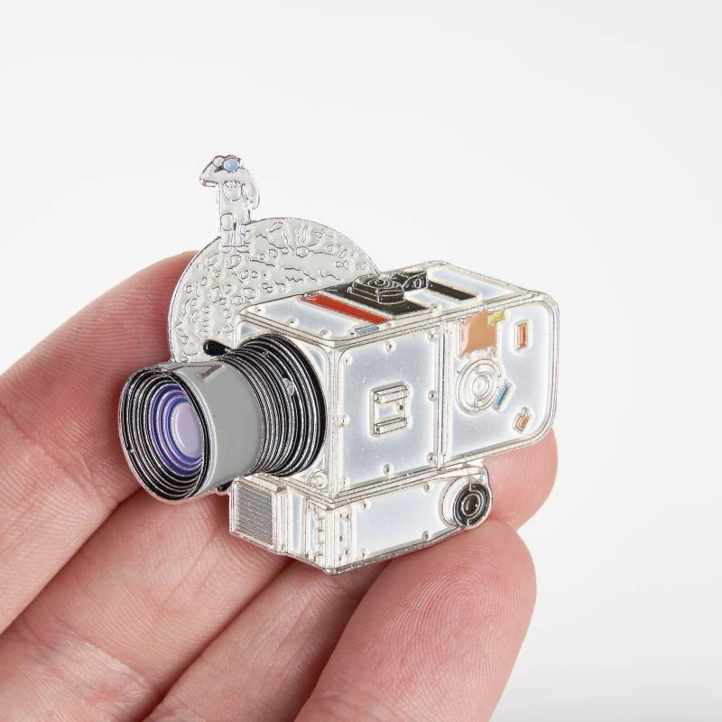 Hasselblad Apollo 11 Mission "Been To The Moon" Mittelformat Film Kamera Anstecknadel Brosche - Nasa Wissenschaftler/Astronaut Luft- Und von SpacePinsCo