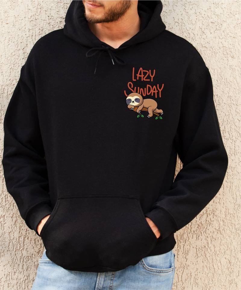 Lazy Sunday, Sunday Hoddie, Relax, Slot Chill, Sloth, Chill Comfortable von SpacemanRobin