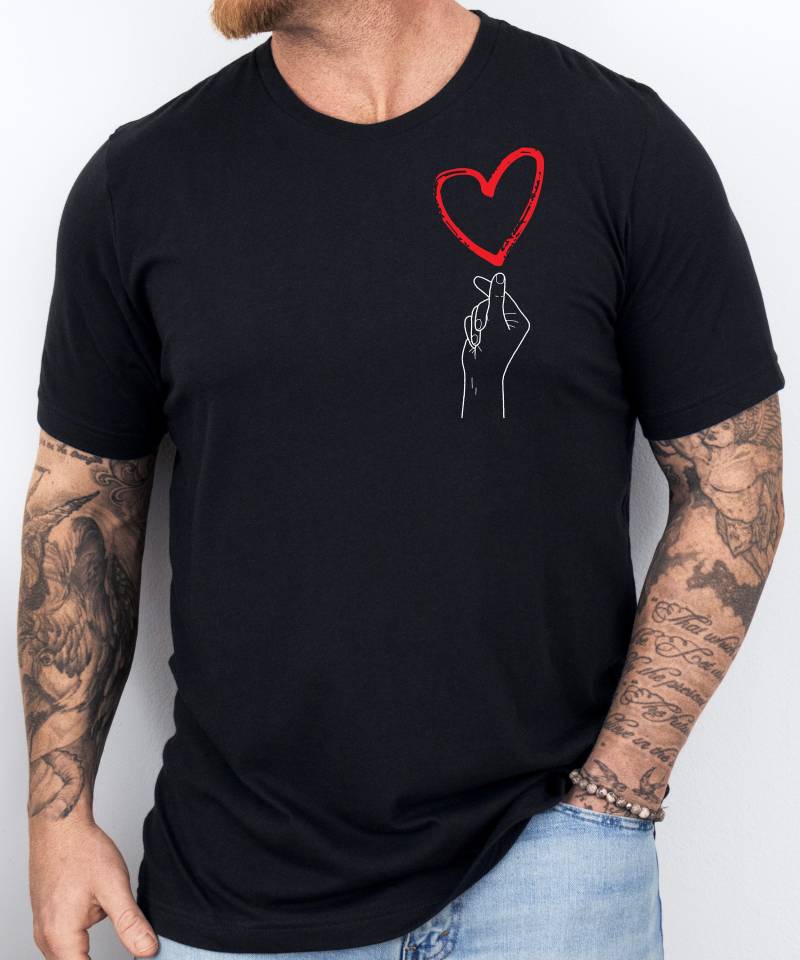 Love Tshirt, Hearte Shirt, Love, Lots Of Hearts, Heart, Together, Stick Hold Simple Love Tshirt, Hearte Shirt, Love, Lots Of Hearts, Heart, Together, Stick Hold Simple von SpacemanRobin