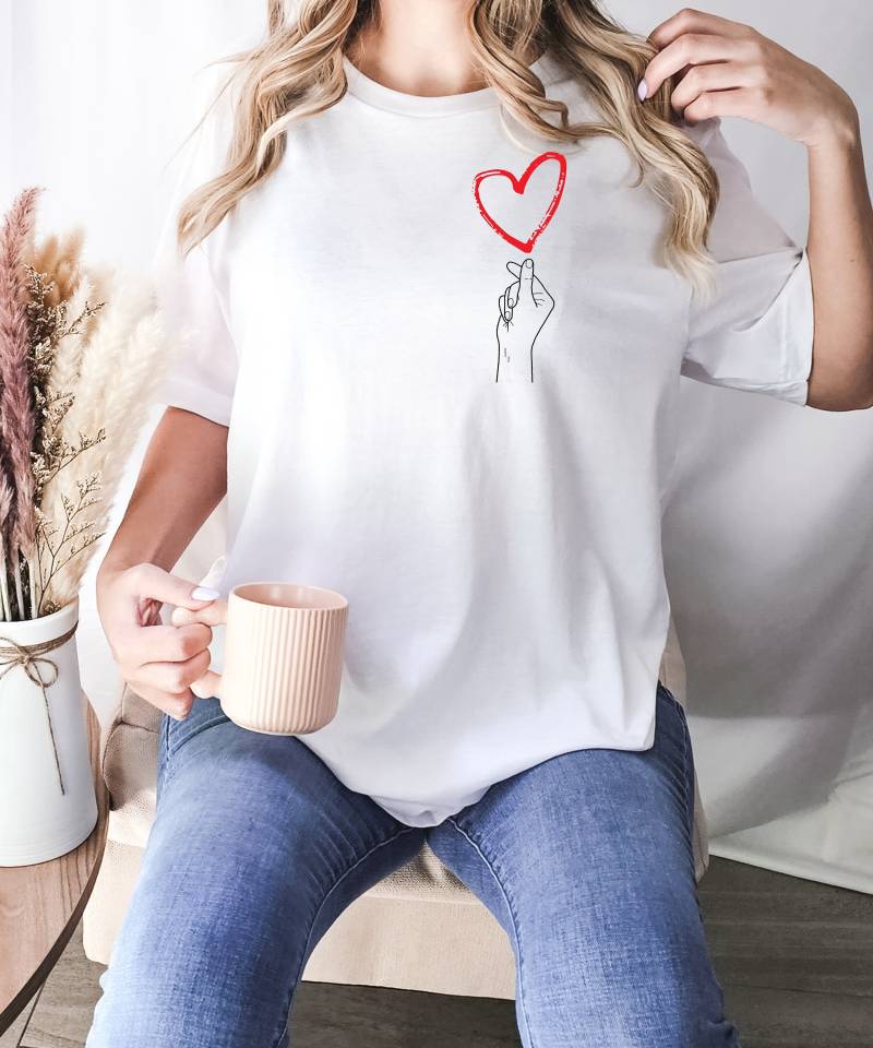 Love Tshirt, Hearts Shirt, Love, Lots Of Hearts, Heart, Together, Stick Hold Simple Love Tshirt, Hearts Shirt, Love, Lots Of Hearts, Heart, Together, Stick Hold Simple von SpacemanRobin